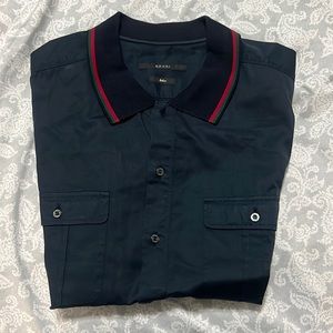 Gucci short sleeve button down shirt